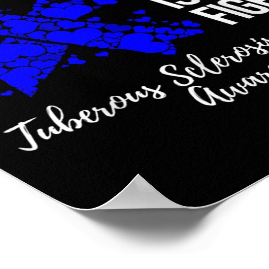 My Son's Fight Tuberous Sclerosis Complex Tsc Poster (Ecke)