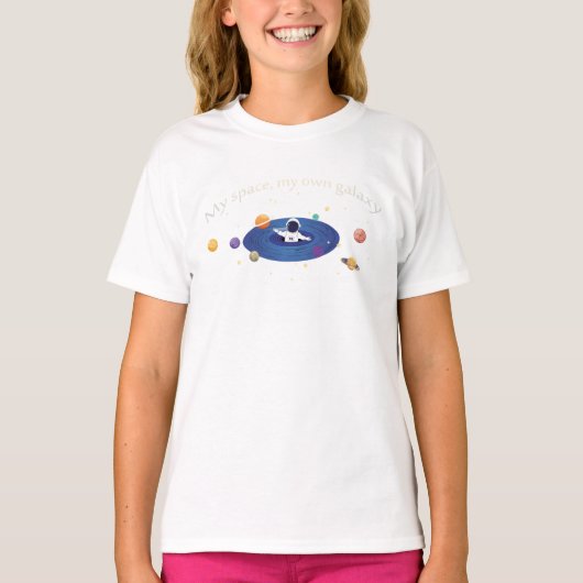 My Space, My Own Galaxy T-Shirt (Vorderseite)