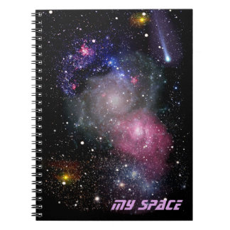 My Space Notebook Notizblock