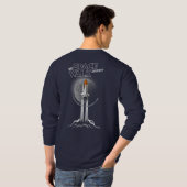 My spacewalk Journey (Dark mode) | Men Long Sleeve T-Shirt (Schwarz voll)