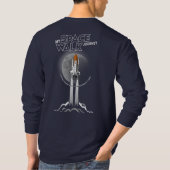 My spacewalk Journey (Dark mode) | Men Long Sleeve T-Shirt (Rückseite)
