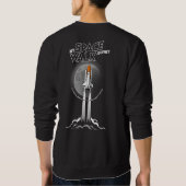 My spacewalk Journey (Dark mode) | Men Sweatshirt (Rückseite)