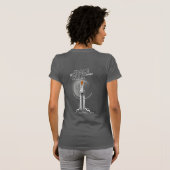 My spacewalk Journey (Dark mode) | Women Slim fit T-Shirt (Schwarz voll)