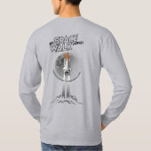 My spacewalk Journey | Men Long Sleeve T-Shirt (Rückseite)