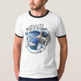 My spacewalk Journey | Men Ringer T-Shirt