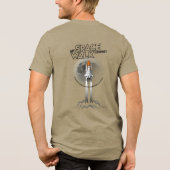 My spacewalk Journey | Men Tri-Blend Shirt (Rückseite)