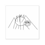 My Spider Line Cartoon Permastempel (Design)