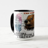"My Spirit Animal" Die Tasse des Biberkaffees (Vorderseite Links)