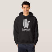 My Spirit Animal Is A Polar Bear | Cute Polar Bear Hoodie (Vorne ganz)