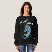 MY SPIRIT ANIMAL Manatee Sweatshirt (Vorne ganz)