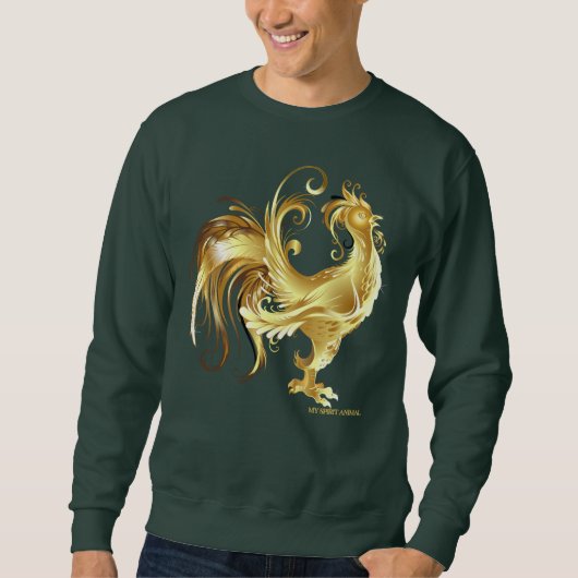 My Spirit Animal - Runder Sweatshirt (Vorderseite)