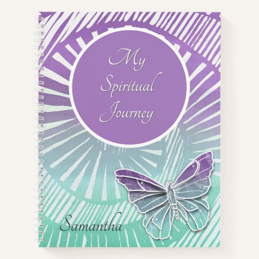 My Spiritual Journal Notebook Notizblock (Vorderseite)