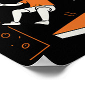My Sport Involves Falling On Purpose Climbing Humo Poster (Ecke)