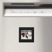 My Srit Animal Raccoon Trash Panda Drunk In The Ba Magnet (In Situ (Geschirrspüler))