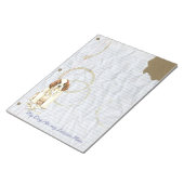 My St. Bernard Ate my Lessingplan Notizblock (angewinkelt)