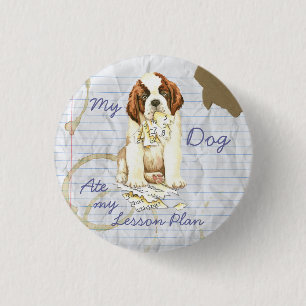 My St. Bernard Ate my Lesson Plan Button