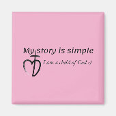 My story is simple magnet (Vorne)