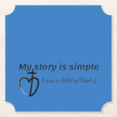 My story is simple untersetzer (Vorderseite)