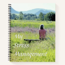 My Stress Management Journal Notizblock