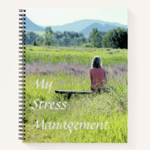 My Stress Management Journal Notizblock