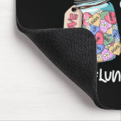 My Student Stole My Heart Lunch Lady Valentine Day Mousepad (Ecke)