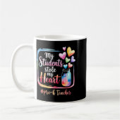 My Student Stole My Heart Pre-k Teacher Valentine  Kaffeetasse (Links)