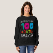 My Students Are 100 Days Smarter Shirt Happy Teach (Vorne ganz)