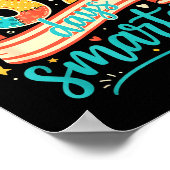 My Students Are 67 Days Smarter Funny Teacher Kids Poster (Ecke)