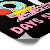 My Students Are 67 Days Smarter Funny Teacher Kids Poster (Ecke)