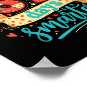 My Students Are 67 Days Smarter Funny Teacher Kids Poster (Ecke)