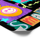 My Students Are 67 Days Smarter Funny Teacher Kids Poster (Ecke)