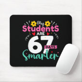 My Students Are 67 Days Smarter Teachers 100 Days  Mousepad (Mit Mouse)