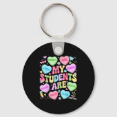 My Students Are Kind Strong Valentine Teacher Wome Schlüsselanhänger (Vorderseite)