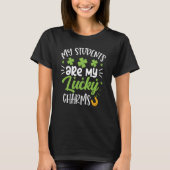 My Students Are My Lucky Charms Teacher St Patrick T-Shirt (Vorderseite)