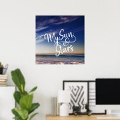 My Sun & Stars Poster (Heimbüro)