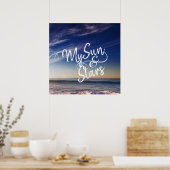 My Sun & Stars Poster (Küche)