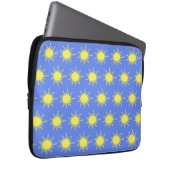My Sunshine Tablet Case (Sky Blue & Yellow) (Vorne Rechts)