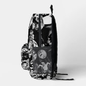My Super Halloween black and white Bedruckter Rucksack (Rechts)