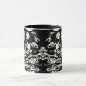 My Super Halloween black and white Tasse (Zentrum)
