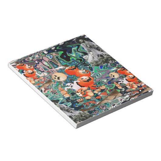 My Super Halloween V2 Notizblock (angewinkelt)