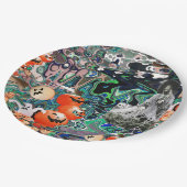 My Super Halloween V2 Pappteller (Schrägansicht)