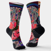 My Super Halloween V2 Socken (Gewinkelt)