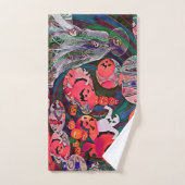 My Super Halloween V3 Badhandtuch Set (Handtuch)