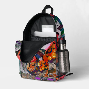 My Super Halloween V3 Bedruckter Rucksack