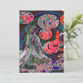 My Super Halloween V3 Einladung (Stehend Vorderseite)