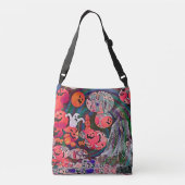 My Super Halloween V3 Tragetaschen Mit Langen Trägern (Rückseite)