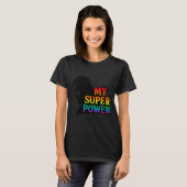 My Super Wer Faith Pride Jesus Christian Insration T-Shirt (Vorne ganz)