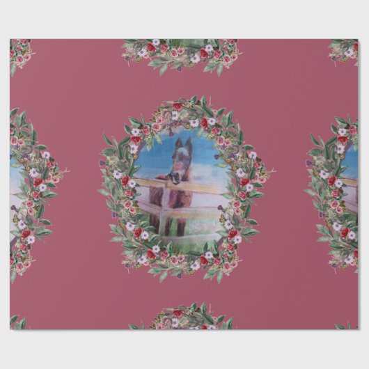 my sweet jamie flowersWrapping Paper Geschenkpapier (Flach)