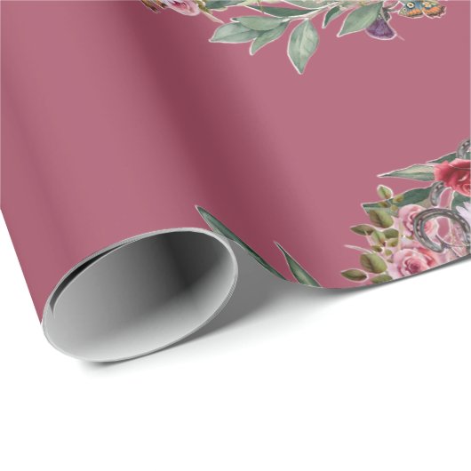 my sweet jamie flowersWrapping Paper Geschenkpapier (Rolleneckpunkt)