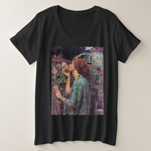 My_Sweet_Rose Große Größe T-Shirt (Design vorne)